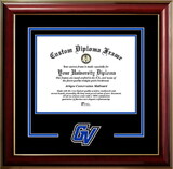 Campus Images MI980CMGTSD-108 Grand Valley State Lakers 10w x 8h Classic Spirit Logo Diploma Frame