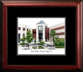 Campus Images MI981A Western Michigan University Academic Framed Lithograph