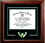 Campus Images MI983CMGTSD-108 Wayne State University 10w x 8h Classic Spirit Logo Diploma Frame