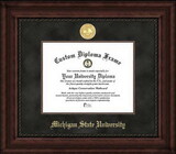 Campus Images MI987EXM Michigan State Executive Diploma Frame