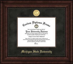 Campus Images MI987EXM Michigan State Executive Diploma Frame