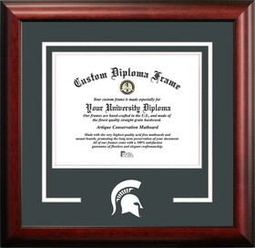 Campus Images MI987SD Michigan State Spartans Spirit Diploma Frame