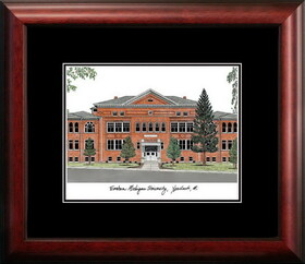 Campus Images MI995A Eastern Michigan Academic Framed Lithograph