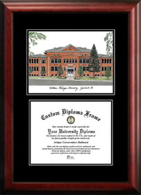 Campus Images MI995D-108 Eastern Michigan 10w X 8h Diplomate Diploma Frame