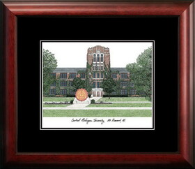 Campus Images MI999A Central Michigan University Academic Framed Lithograph