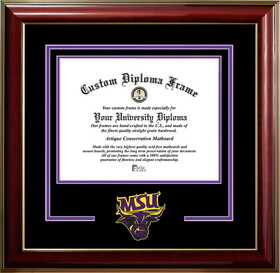 Campus Images MN997CMGTSD-1185 Minnesota State University, Mankato Mavericks 11w x 8.5h Classic Spirit Logo Diploma Frame