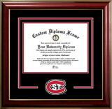 Campus Images MN998CMGTSD-1185 St. Cloud State 11w x 8.5h Classic Spirit Logo Diploma Frame