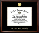 Campus Images MN998PMGED-1185 St. Cloud State Petite Diploma Frame