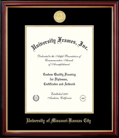 Campus Images MO899PMGED-8511 University of Missouri, Kansas City Petite Diploma Frame