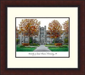 Campus Images MO995LR University Central Missouri Legacy Alumnus Framed Lithograph