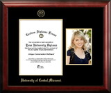Campus Images MO995PGED-8511 University Central Missouri 8.5w x 11h Gold Embossed Diploma Frame with 5 x7 Portrait