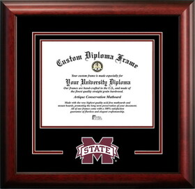 Campus Images MS997SD Mississippi State Spirit Diploma Frame