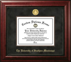 Campus Images MS998EXM-1185 Southern Mississippi University 11w x 8.5h Executive Diploma Frame