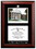Campus Images MS999LSED-129 University of Mississippi 12w x 9h Silver Embossed Diploma Frame with Campus Images Lithograph