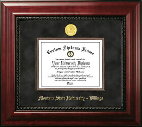 Campus Images MT991EXM-86 Montana State University Billings 8w x 6h Executive Diploma Frame