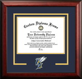Campus Images MT991SD-86 Montana State University Billings Yellowjackets 8w x 6h Spirit Diploma Frame