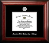 Campus Images MT991SED-86 Montana State University Billings 8w x 6h Silver Embossed Diploma Frame