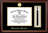 Campus Images MT999PMHGT-108 University of Montana 10w x 8h Tassel Box and Diploma Frame