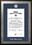 Campus Images NACHO002 Patriot Frames Navy 10x14 Certificate Honors Frame with Silver Medallion, Price/each