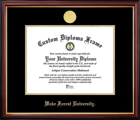 Campus Images NC991PMGED-1411 Wake Forest University Petite Diploma Frame