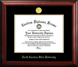 Campus Images NC992GED-1411 North Carolina State University 14w x 11h Gold Embossed Diploma Frame