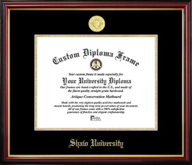 Campus Images NC996PMGED-1185 Shaw University Petite Diploma Frame