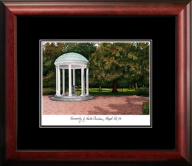 Campus Images NC997A University of North Carolina, Chapel Hill Academic Framed Lithograph