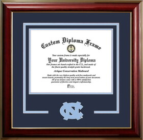 Campus Images NC997CMGTSD-14115 North Carolina Tar Heels 14w x 11.5h Classic Spirit Logo Diploma Frame