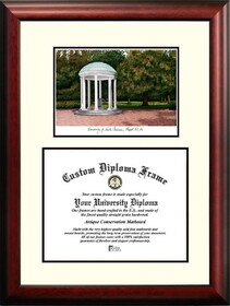 Campus Images NC997V-14115 University of North Carolina 14w x 11.5h Scholar Diploma Frame