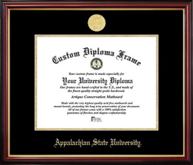 Campus Images NC998PMGED-1185 Appalachian State University Petite Diploma Frame