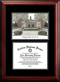Campus Images NE999D-1185 University of Nebraska 11w x 8.5h Diplomate Diploma Frame
