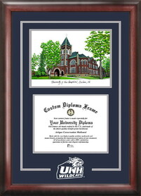 Campus Images NH998SG University of New Hampshire Spirit Graduate Frame with Campus Image