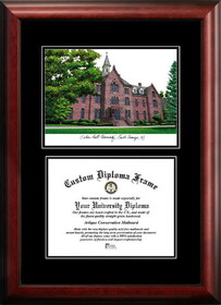 Campus Images NJ997D-1185 Seton Hall 11w x 8.5h Diplomate Diploma Frame