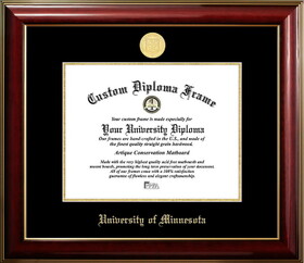 Campus Images NM999CMGTGED-1185 University of New Mexico Lobos 11w x 8.5h Classic Mahogany Gold Embossed Diploma Frame