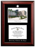 Campus Images NV995LSED-1185 University of Nevada, Las Vegas 11w x 8.5h Silver Embossed Diploma Frame with Campus Images Lithograph