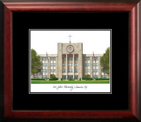 Campus Images NY998A St. John's University Academic Framed Lithograph