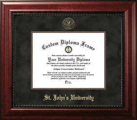 Campus Images NY998EXM-1185 St. John's University 11w x 8.5h Executive Diploma Frame