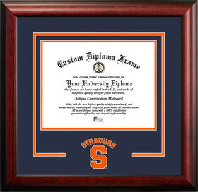 Campus Images NY999SD Syracuse University Spirit Diploma Frame