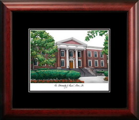 Campus Images OH983A University of Akron Academic Framed Lithograph