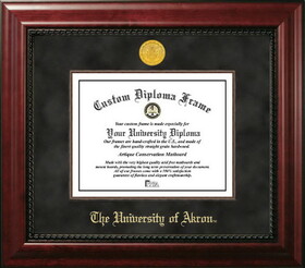 Campus Images OH983EXM-1185 University of Akron 11w x 8.5h Executive Diploma Frame