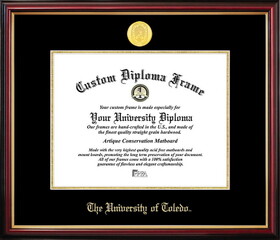 Campus Images OH985PMGED-108 University ofToledoPetite Diploma Frame
