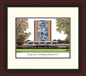 Campus Images OH986LR Bowling Green State Legacy Alumnus Framed Lithograph