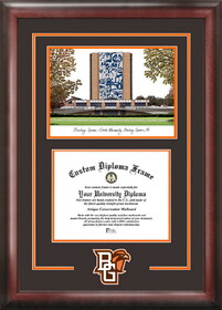 Campus Images OH986SG Bowling Green State Spirit Graduate Frame with Campus Image