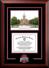 Campus Images OH987SG Ohio State  University Spirit  Graduate Frame with Campus Image