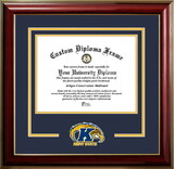 Campus Images OH989CMGTSD-1185 Kent State University 11w x 8.5h Classic Spirit Logo Diploma Frame