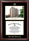 Campus Images OH989LGED Kent State University Gold embossed diploma frame with Campus Images lithograph