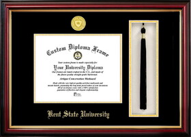 Campus Images OH989PMHGT Kent State University Tassel Box and Diploma Frame