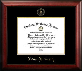 Campus Images OH990GED Xavier University Gold Embossed Diploma Frame