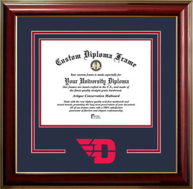 Campus Images OH994CMGTSD-1185 University of Dayton 11w x 8.5h Classic Spirit Logo Diploma Frame