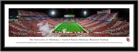 Campus Images OK9981949FPP University of Oklahoma Framed Stadium Print